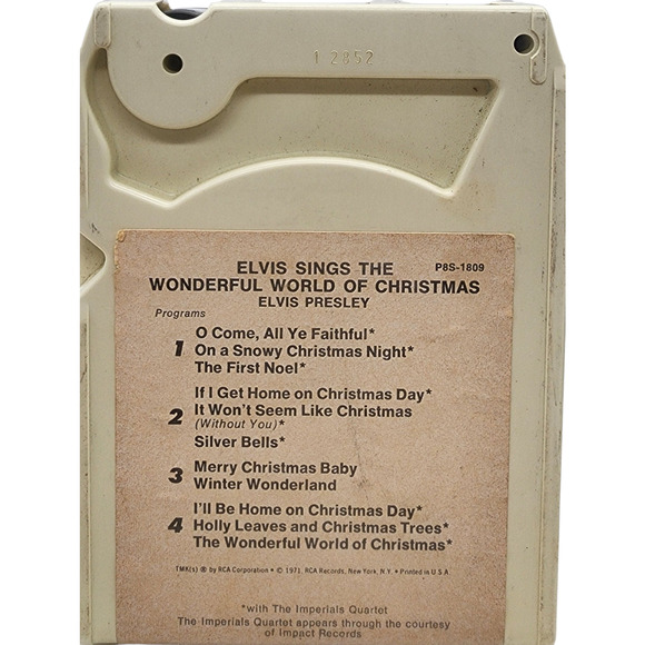 Set Of Three Elvis Presley 8-Tracks Aloha From Hawaii The Wonderful World Of Chr - Picture 6 of 7